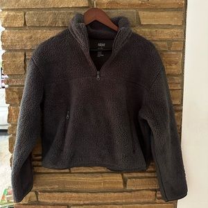 Girlfriend Collective Half Zip Fleece